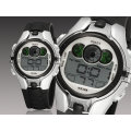 OSHEN 0739 men Digital watch Silicone Strap Brand LED Sport Watch